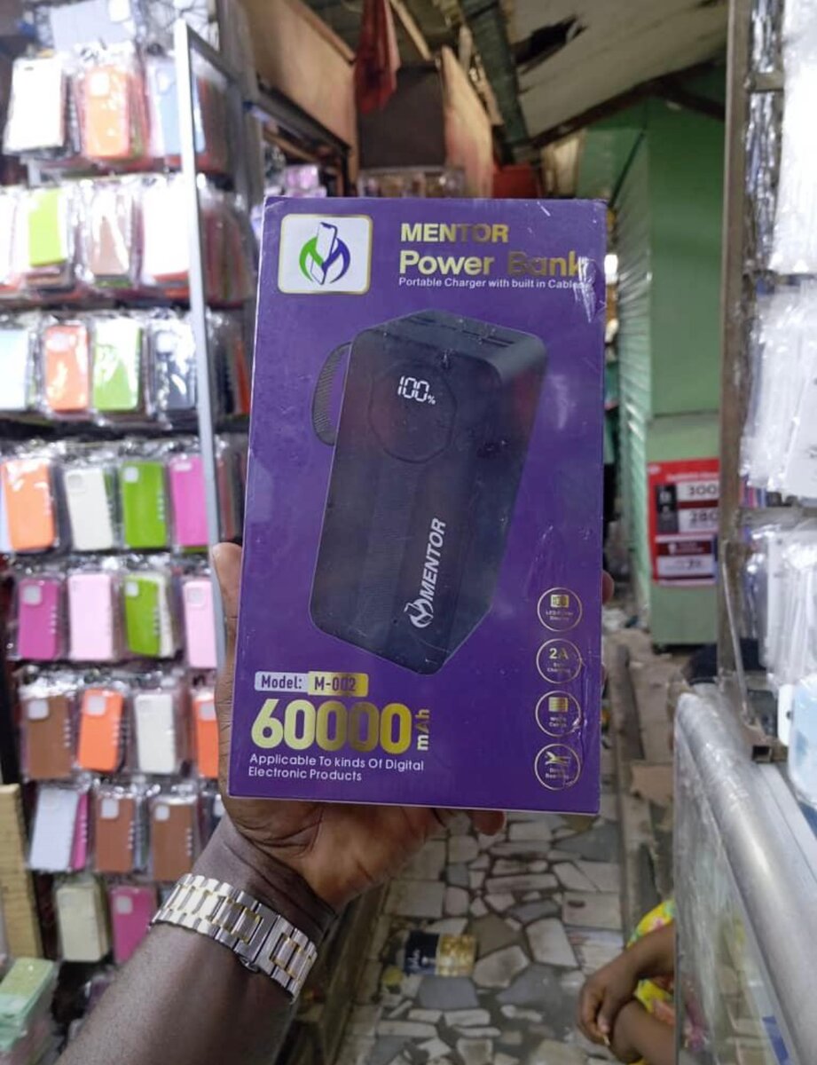 Chargeur portable Mentor 60000 mAh