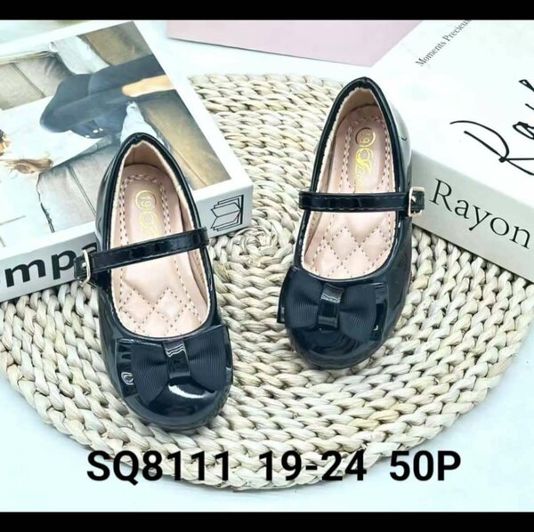 Ballerines Filles Noires Élégantes