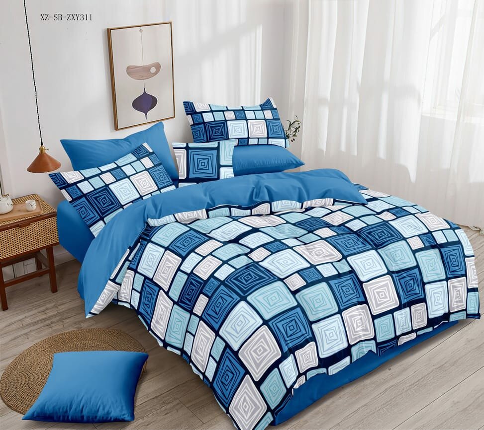 Parure de lit en coton Mika