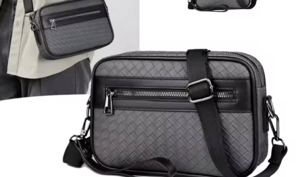 Sac banane tressé élégant