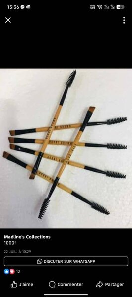 Brosses à sourcils polyvalentes