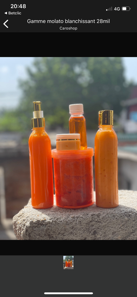 Gamme teint blanchissant