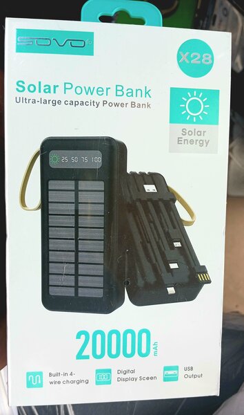 Batterie Solaire 20000mAh SOVO