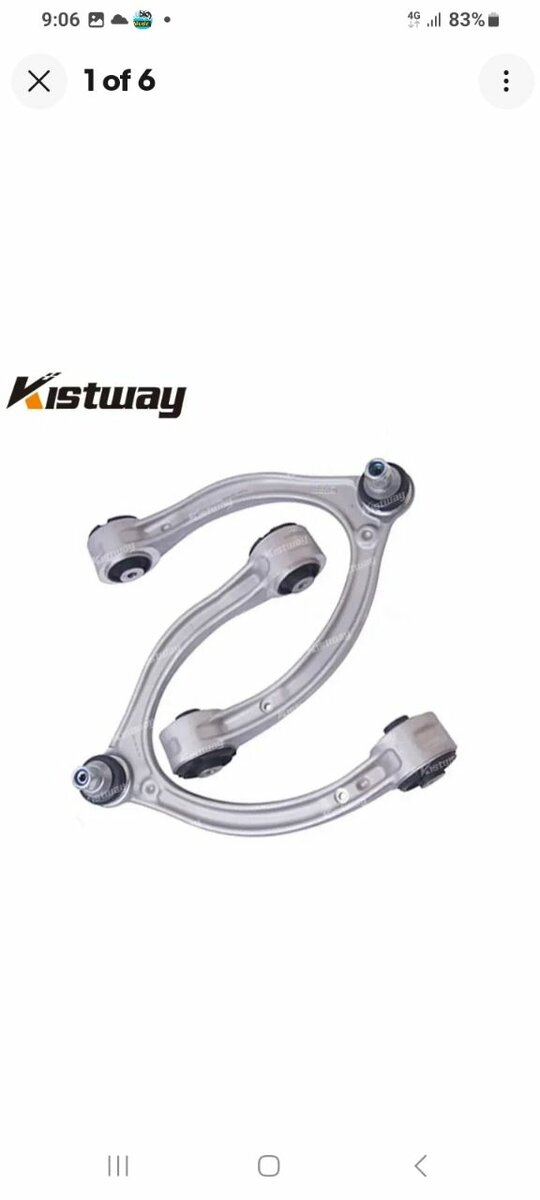 Benz upper control arms