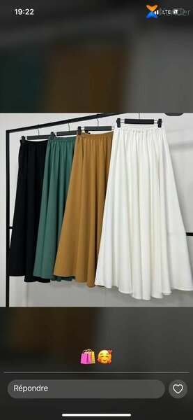 Jupe longue élégante femme