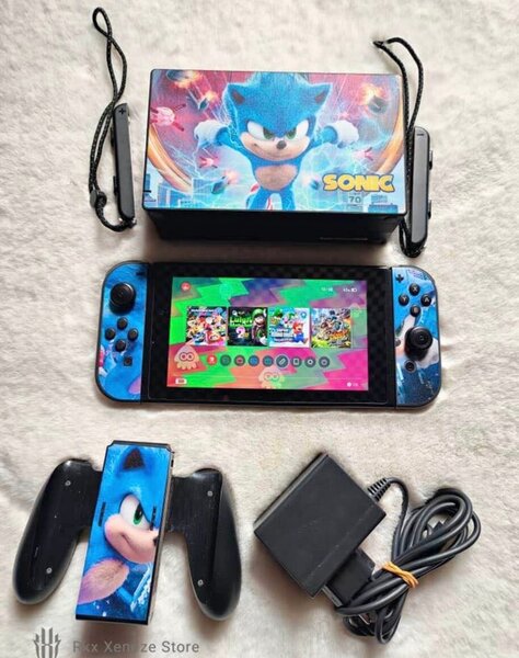 Console Skins Sonic Thème