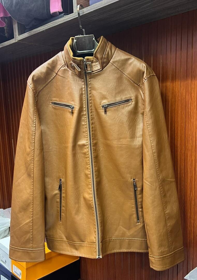 Blouson en cuir homme élégant