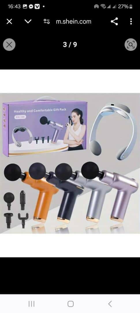 Ensemble de massage multifonctionnel