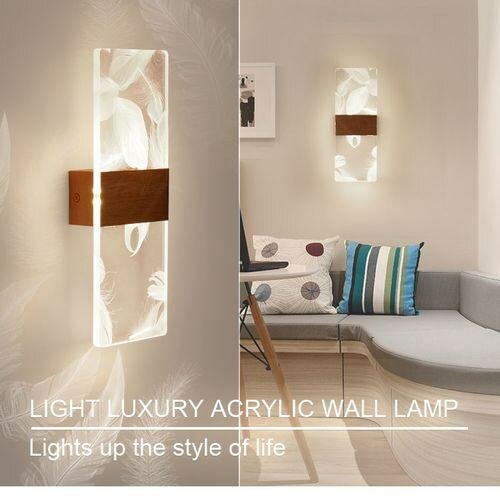 Lampe Murale Led Décorative - Transparent