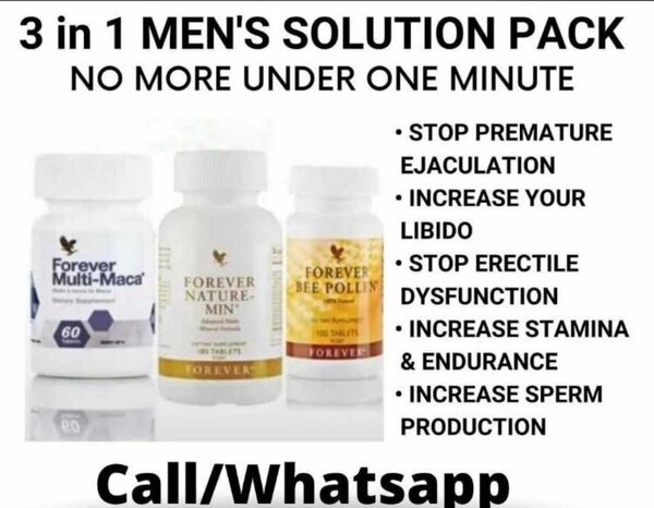 3in1 Manpower Package For Sexual Weakness