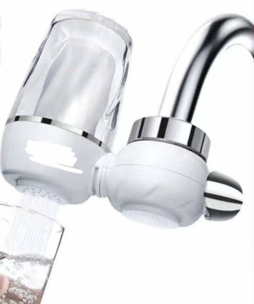 Filtre à eau pour robinet avec double sortie