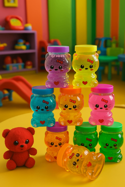 Pot de slime déstressant