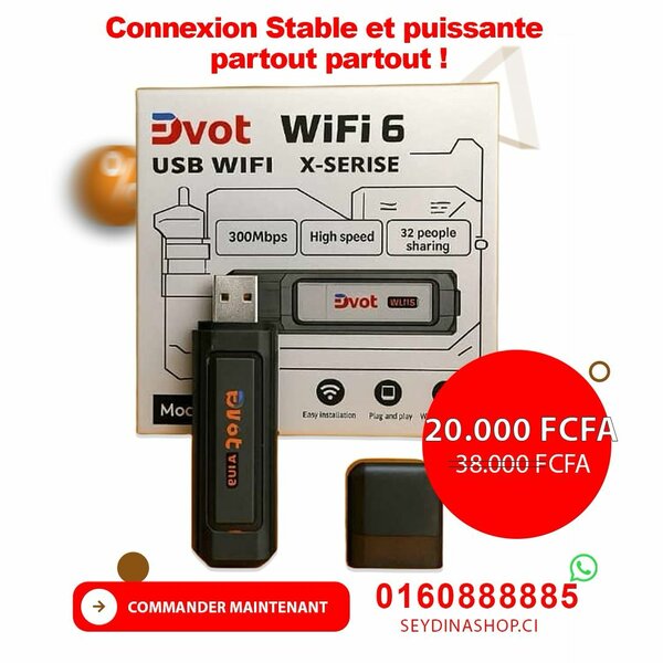 Clé wifi 4G universelle 300Mbp
