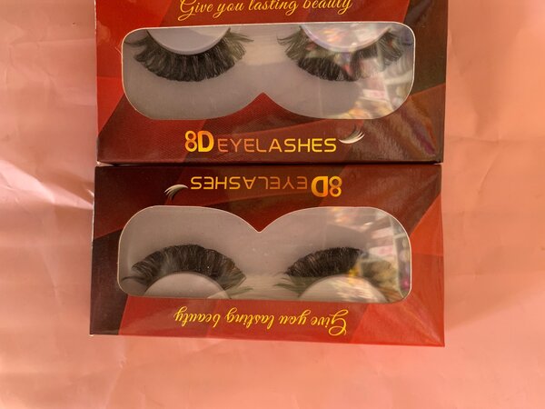 8D strip wispy eyelashes