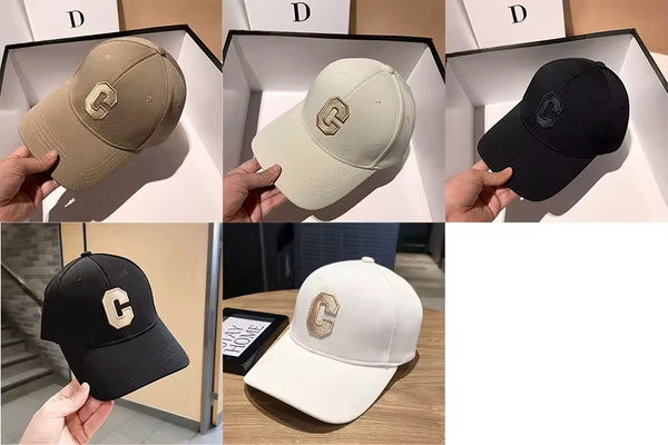 Casquette stylée coton unisexe