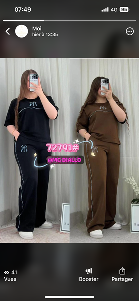 Ensemble décontracté femme