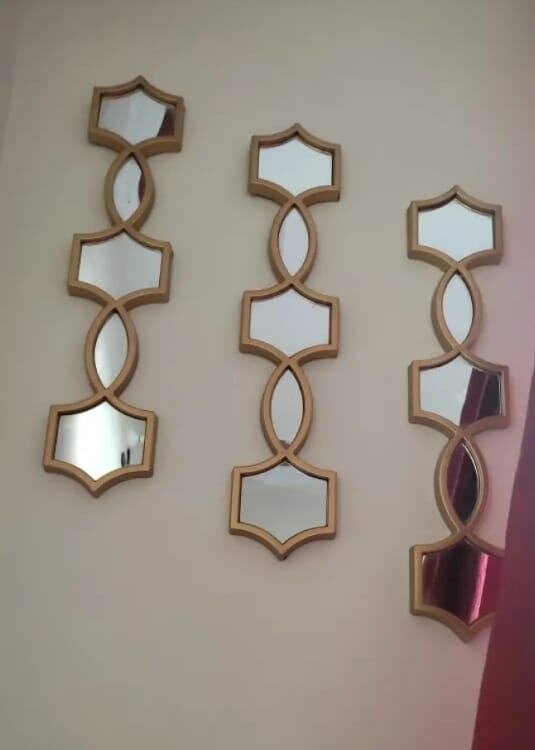 Wall Hanging mirror 3pcs set