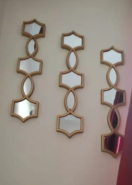 Wall Hanging mirror 3pcs set