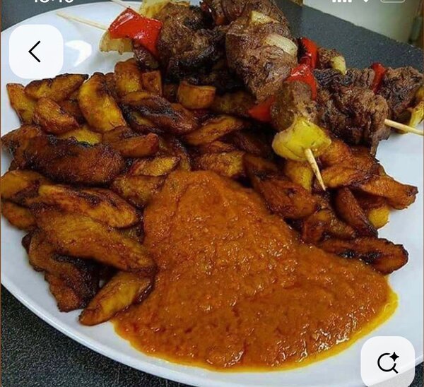 Alloco Brochettes viande ,foie