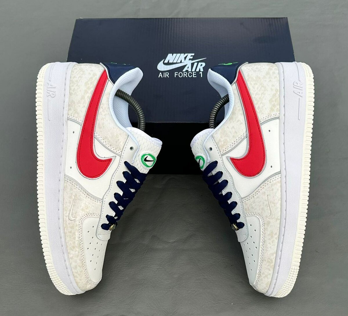 Baskets Air Force 1 rouges