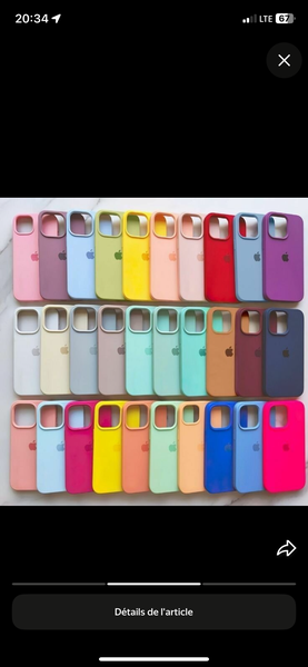 Coques Colorées pour iPhone