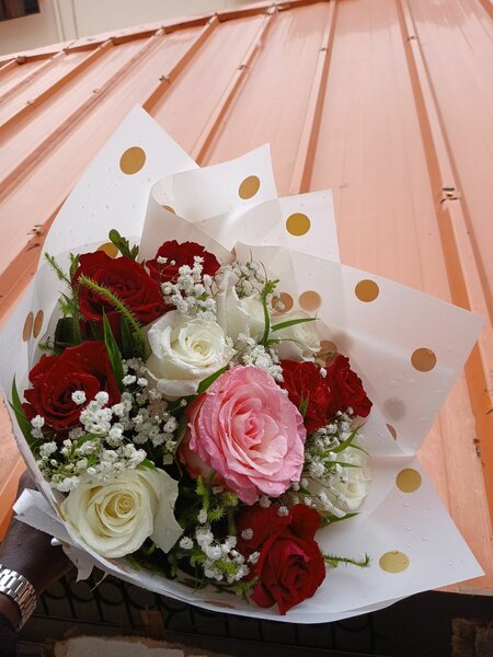 Bouquet de roses élégantes