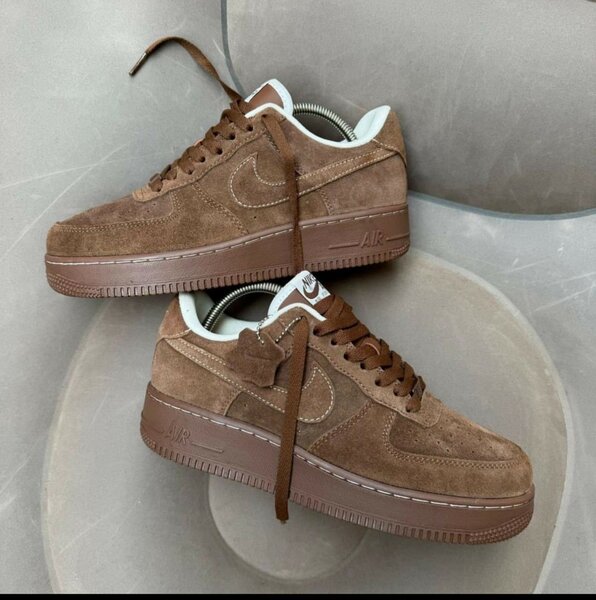 Airforce 1 suede brown