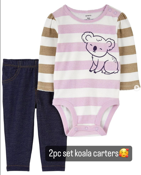 2 pc set coala carters Size 12m