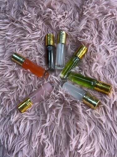 Flacons d'huiles parfumées