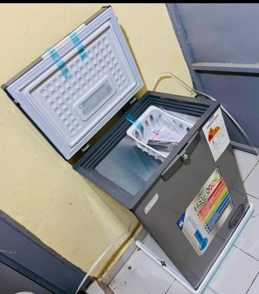 Mini congélateur coucher