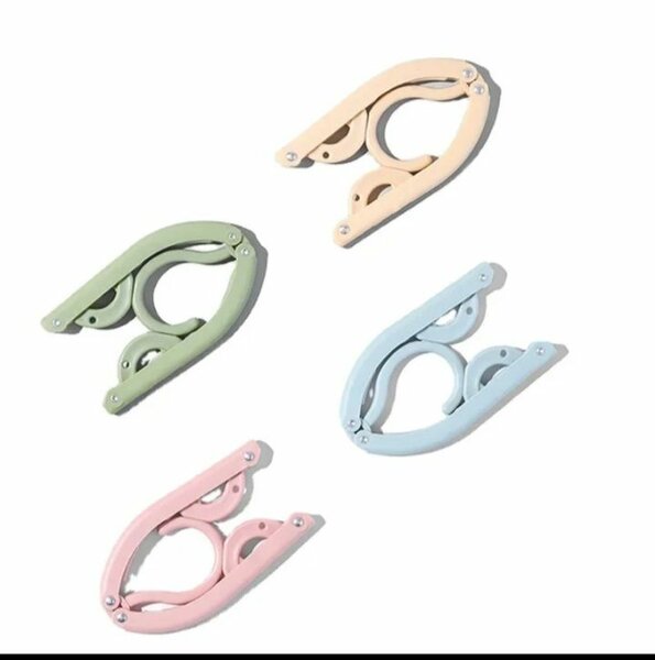 Pinces à linge pliables colorées