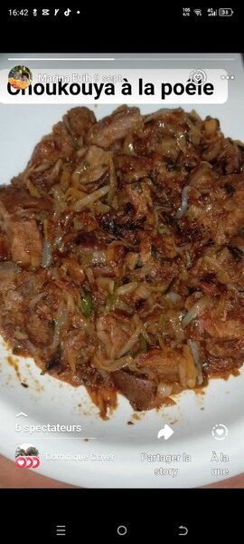 Délicieux Choukouya poêlé