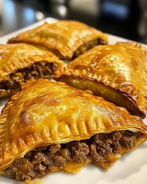 Pastels viande hachés som