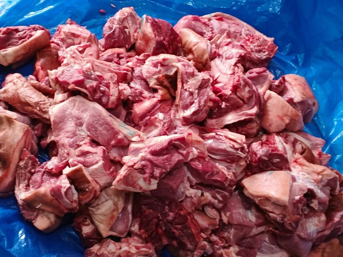 Viande porc fraîche Découpée