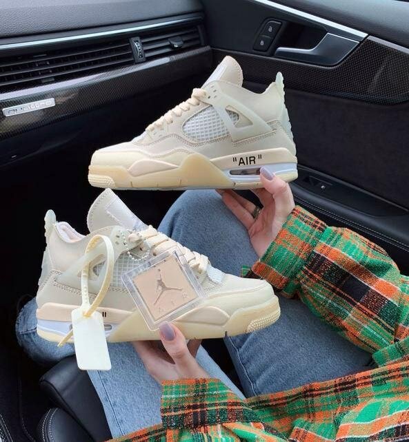 Jordan 4 cream color