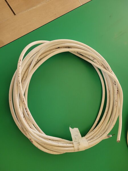 Coaxial Cable for Decoders (8.7 Metres, White)