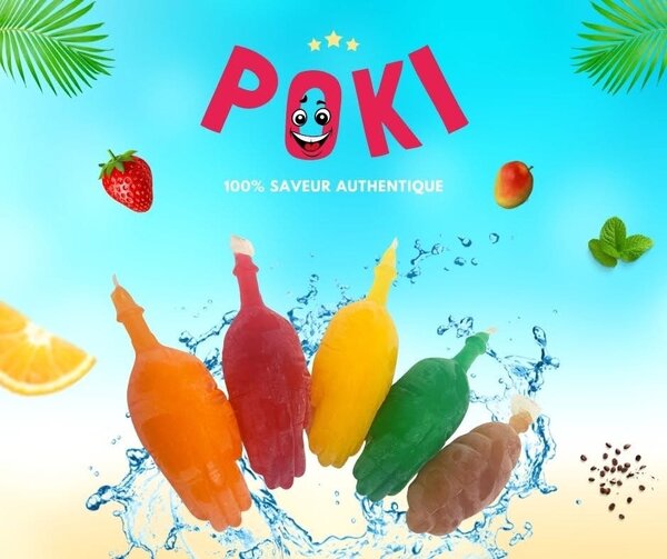Glaces Poki Fruitées