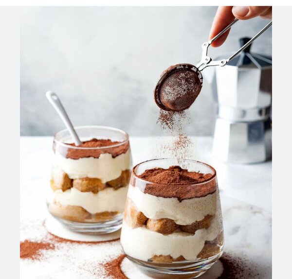 Verrines de Tiramisu Kinder