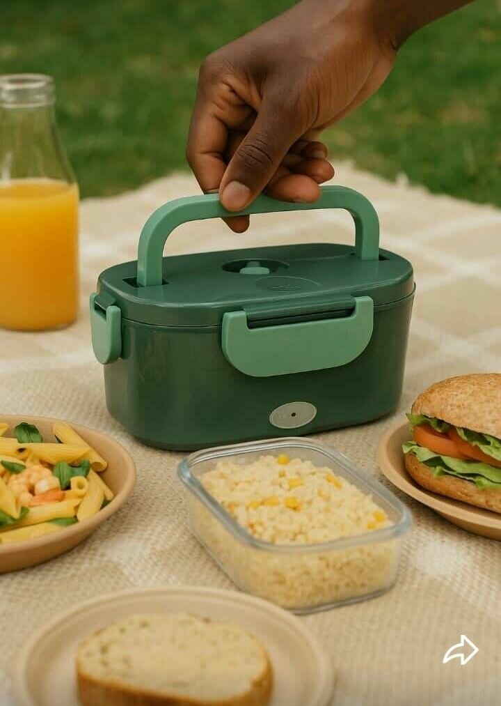 Boîte à lunch chauffante électrique