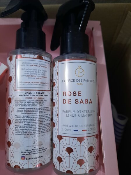 Spray Parfumée Rose de Saba