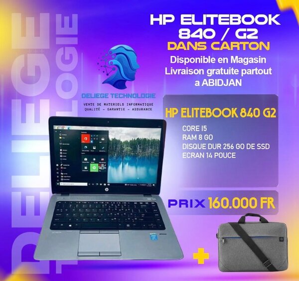 HP EliteBook 840 G2 i5 SSD
