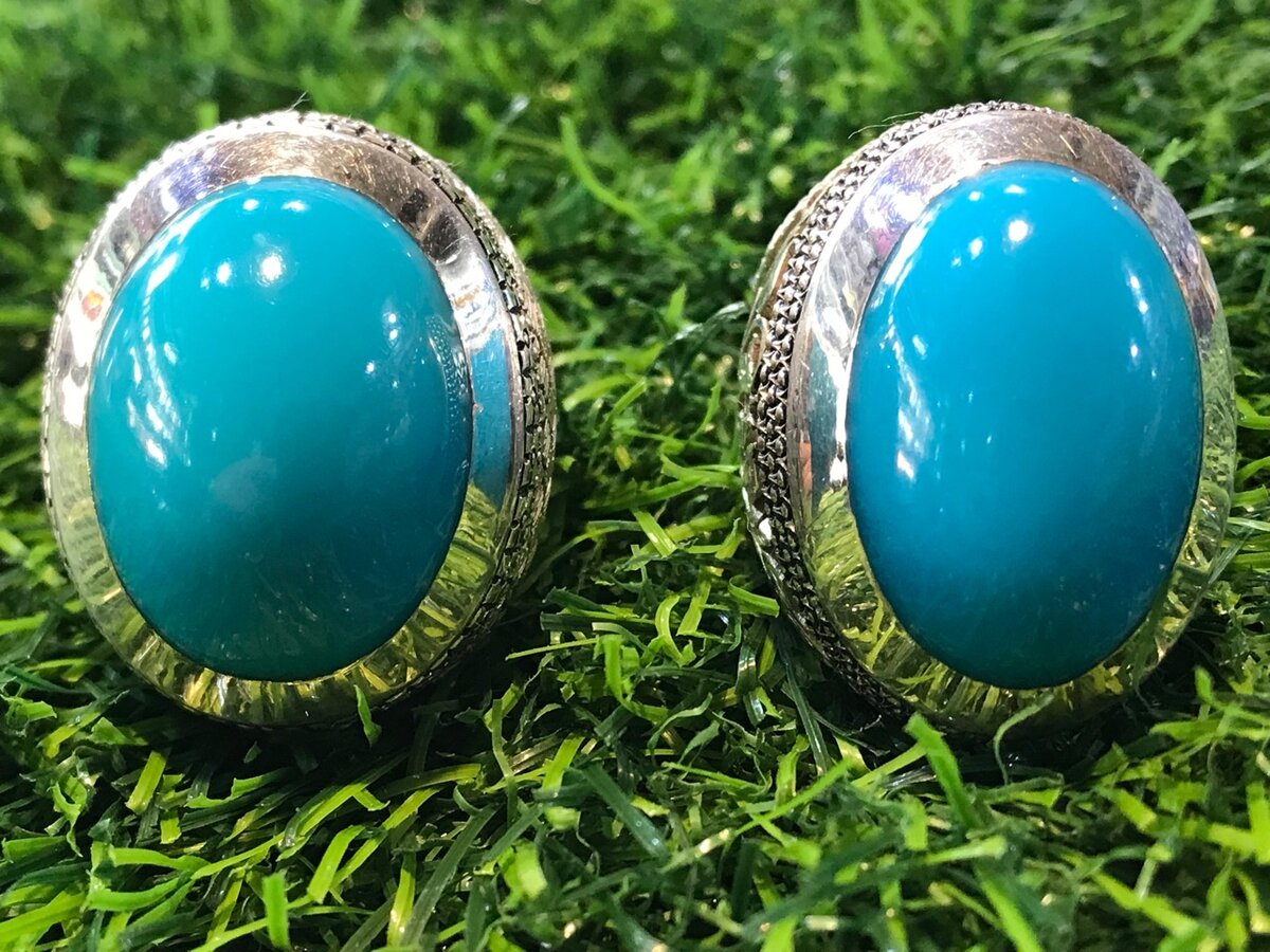 Ring chandi stone irani froza