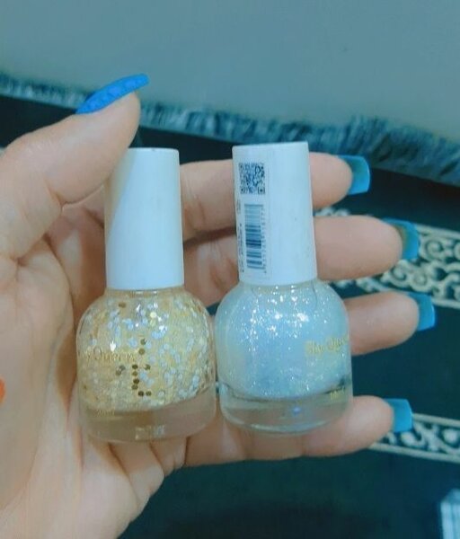 glittery nail paints