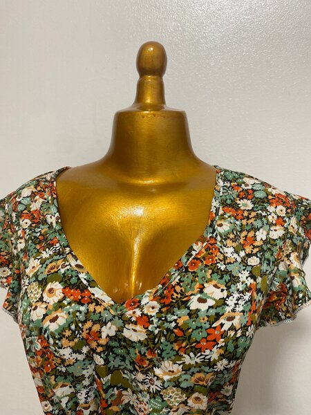 Robe florale élégante été