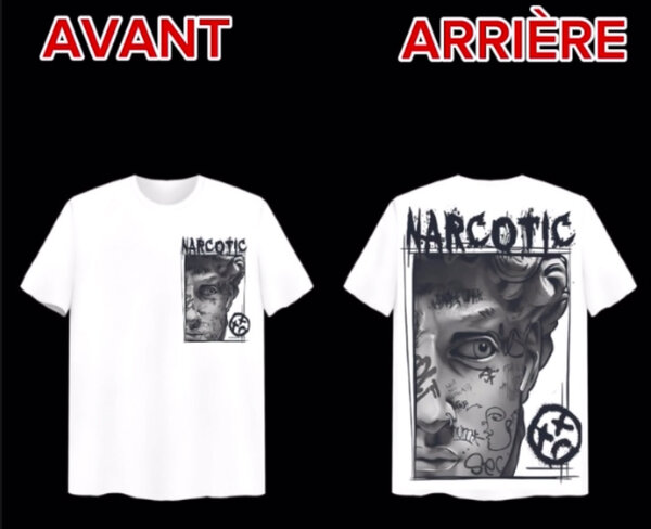 T-shirt graphique Narcotic