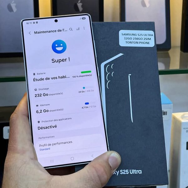 Samsung Galaxy S25 Ultra 256Go