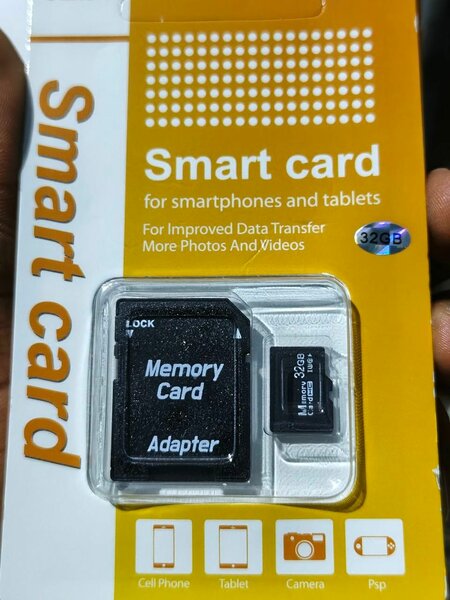 Carte mémoire 32GB avec adaptateur