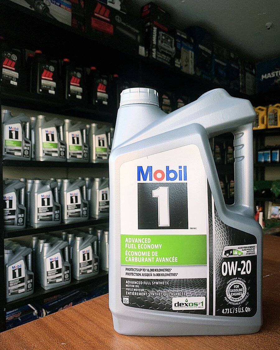 Mobil 1 0W20 Synthetic Engine Oil (CANADA)