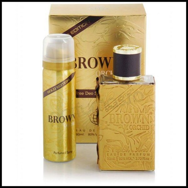 Brown Orchid Perfume + Free Deo spray