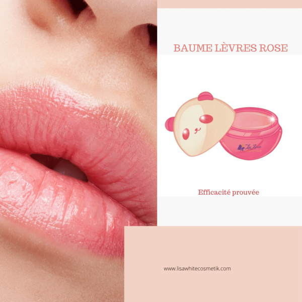 Baume Lèvres Panda Rose